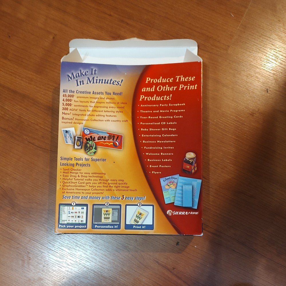 Print Artist 2002 Version Gold Edition PC