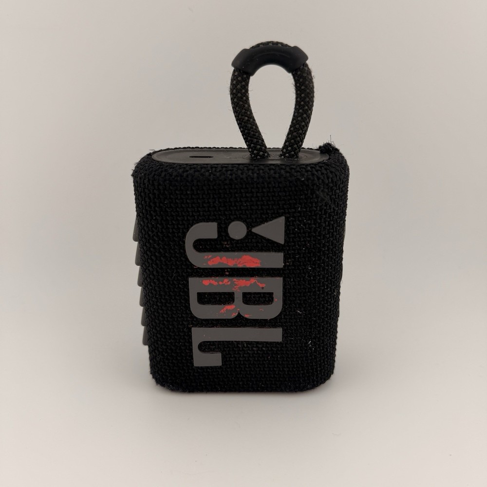 JBL Go 3 Portable Waterproof Wireless Bluetooth Speaker Black