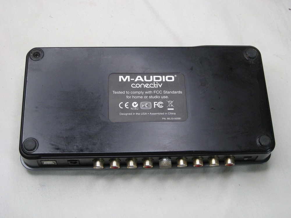 synchroscience M-AUDIO conectiv audio dj interface base unit only