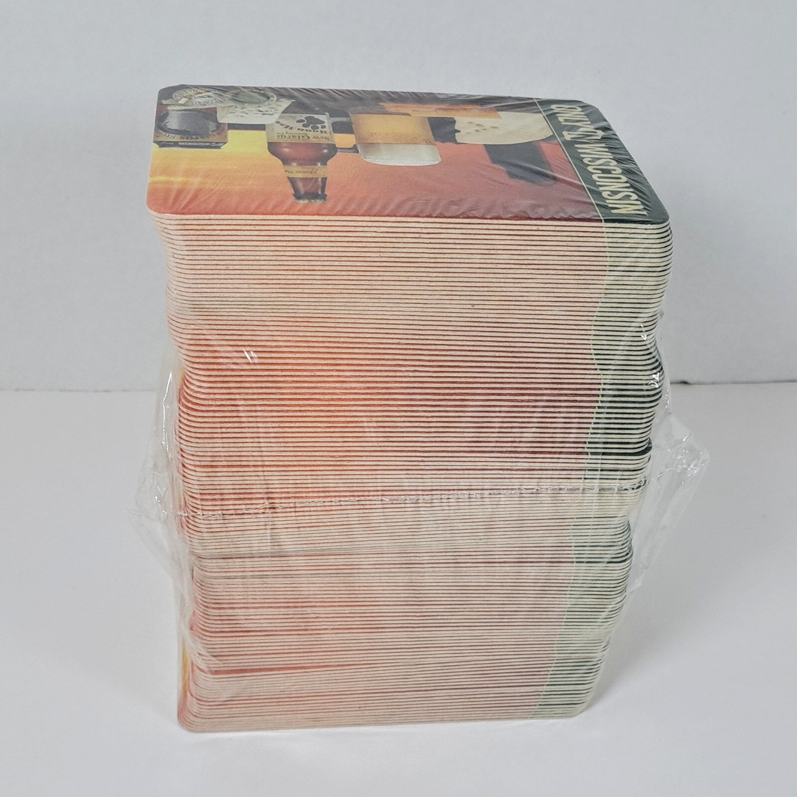 NEW GLARUS BREWING CO. WI Postcard Beer Coasters Set Sleeve Of 125 MOON MAN