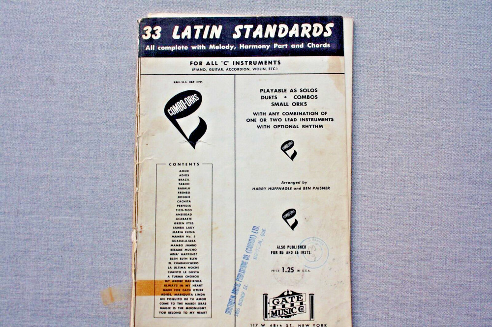 33 Latin Standards