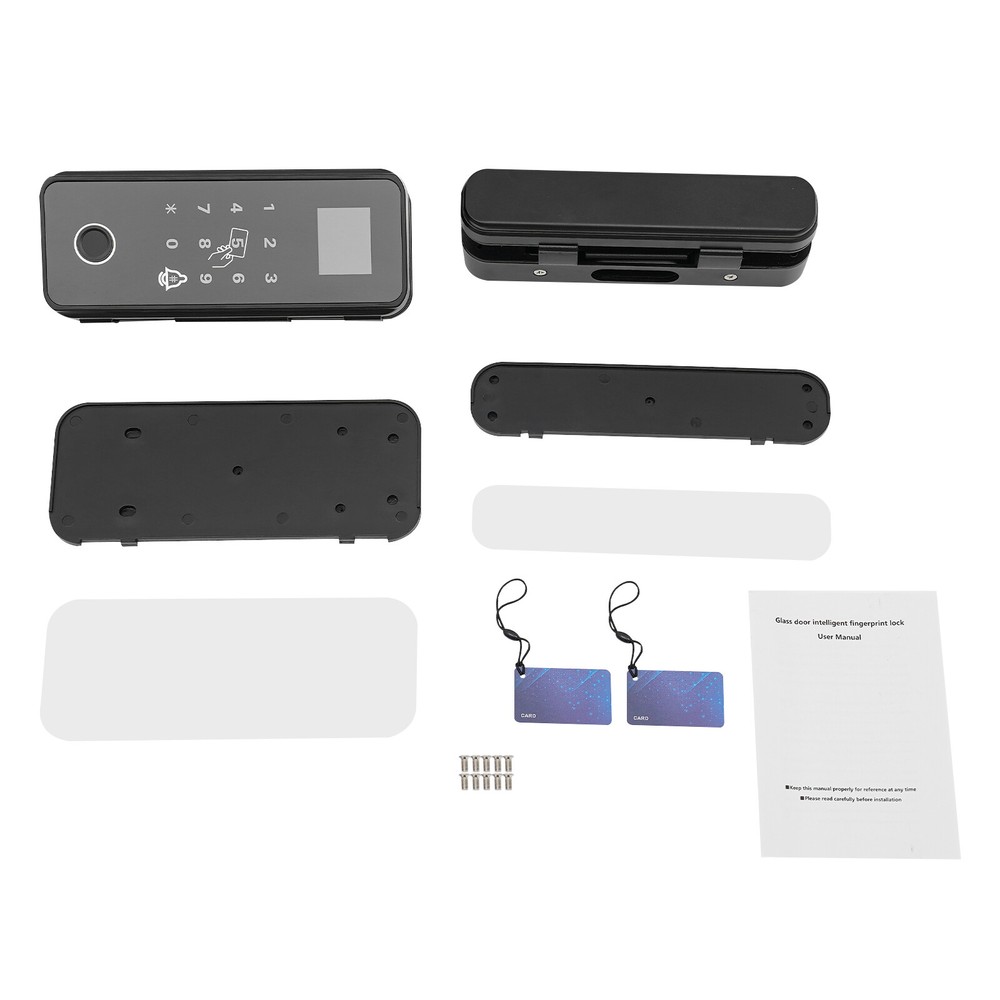 Door Mounted Smart Door Lock Fingerprint Door Lock Codes Lock USB Interface
