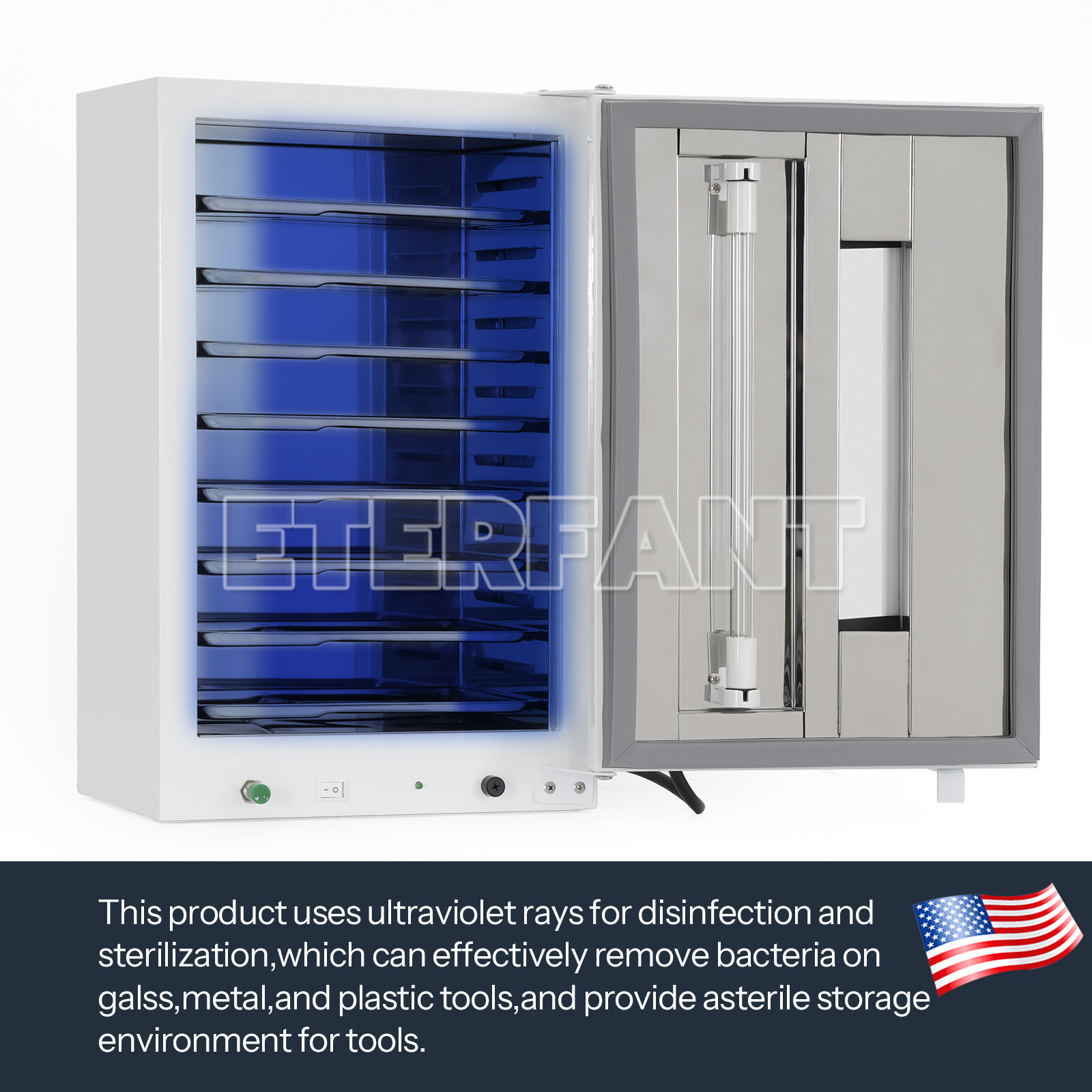 27L Medical Surgical UV Sterilizer Dental Instrument Tools Sterilization Cabinet
