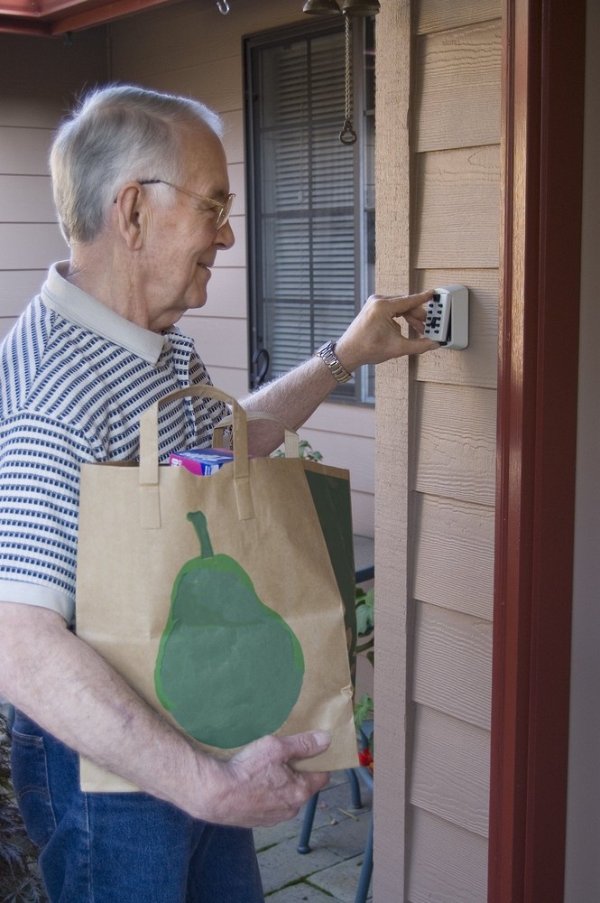 Kidde AccessPoint 001413 KeySafe Original Slimline Push Button Combination