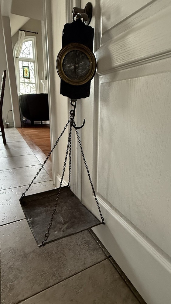 Antique Hanging Spring Scale Chatillon