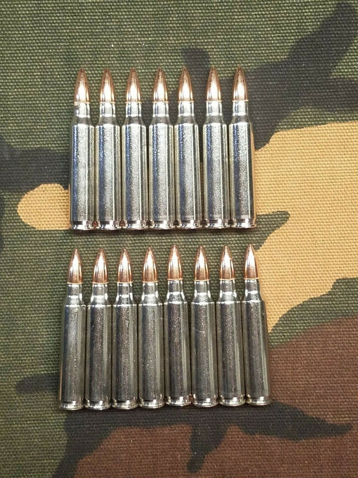 223/5.56 SNAP CAPS SET OF 15 (Nickel+ Red)