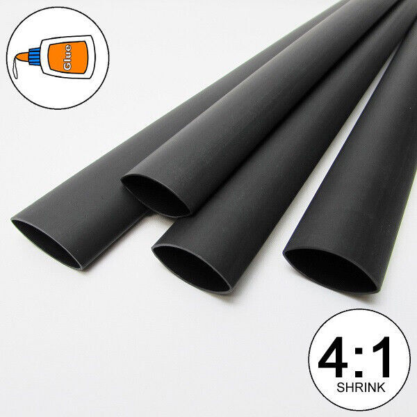 Heat Shrink Tube - 4:1 ratio Dual Wall Adhesive Glue Marine lot HeatShrinkBuddy