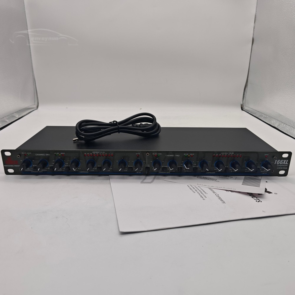 NEW DBX 166XL Compressor Limiter/Gate Effects DSP Processor US Stock