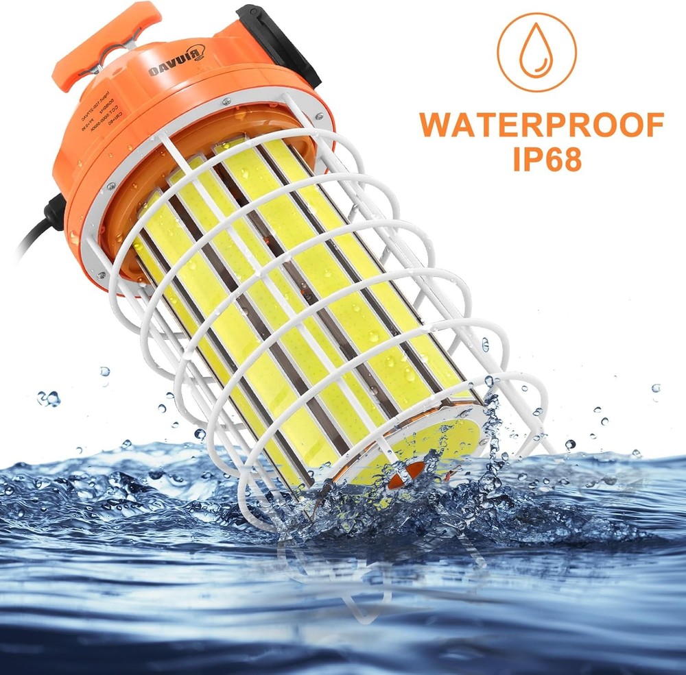 RIUVAO 150W LED Temporary Work Light 27250LM Daylight