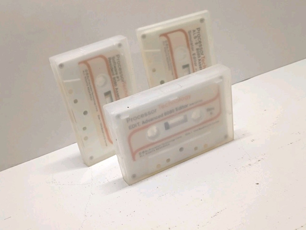 Processor Technology 8080 Developer Software Lot – Assembler, Editor, Simulator