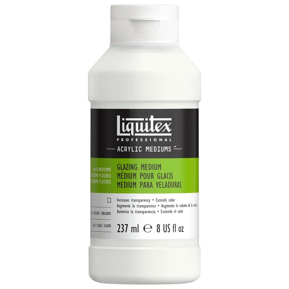 Professional Fluid Medium, 237ml (8-oz), Glazing Medium
