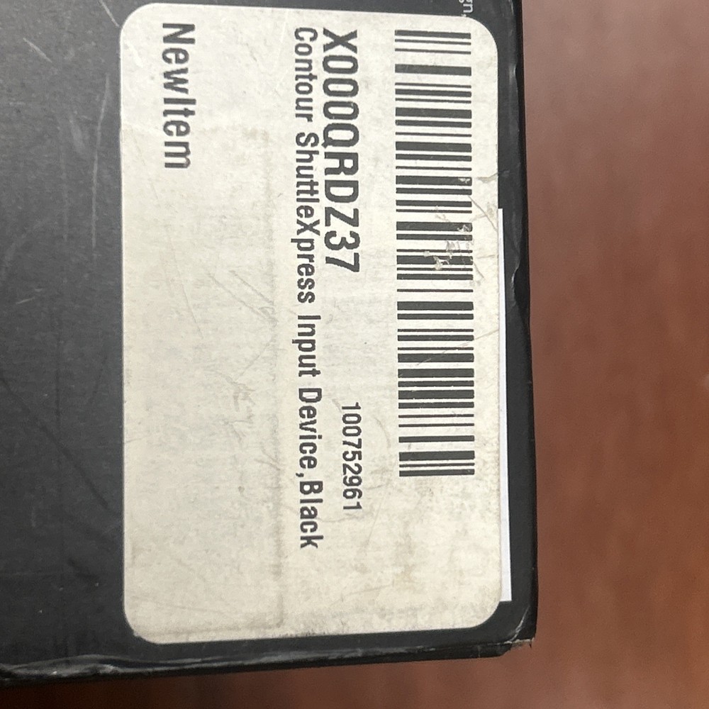 Contour ShuttleXpress Computer Controller Compact Design in Black