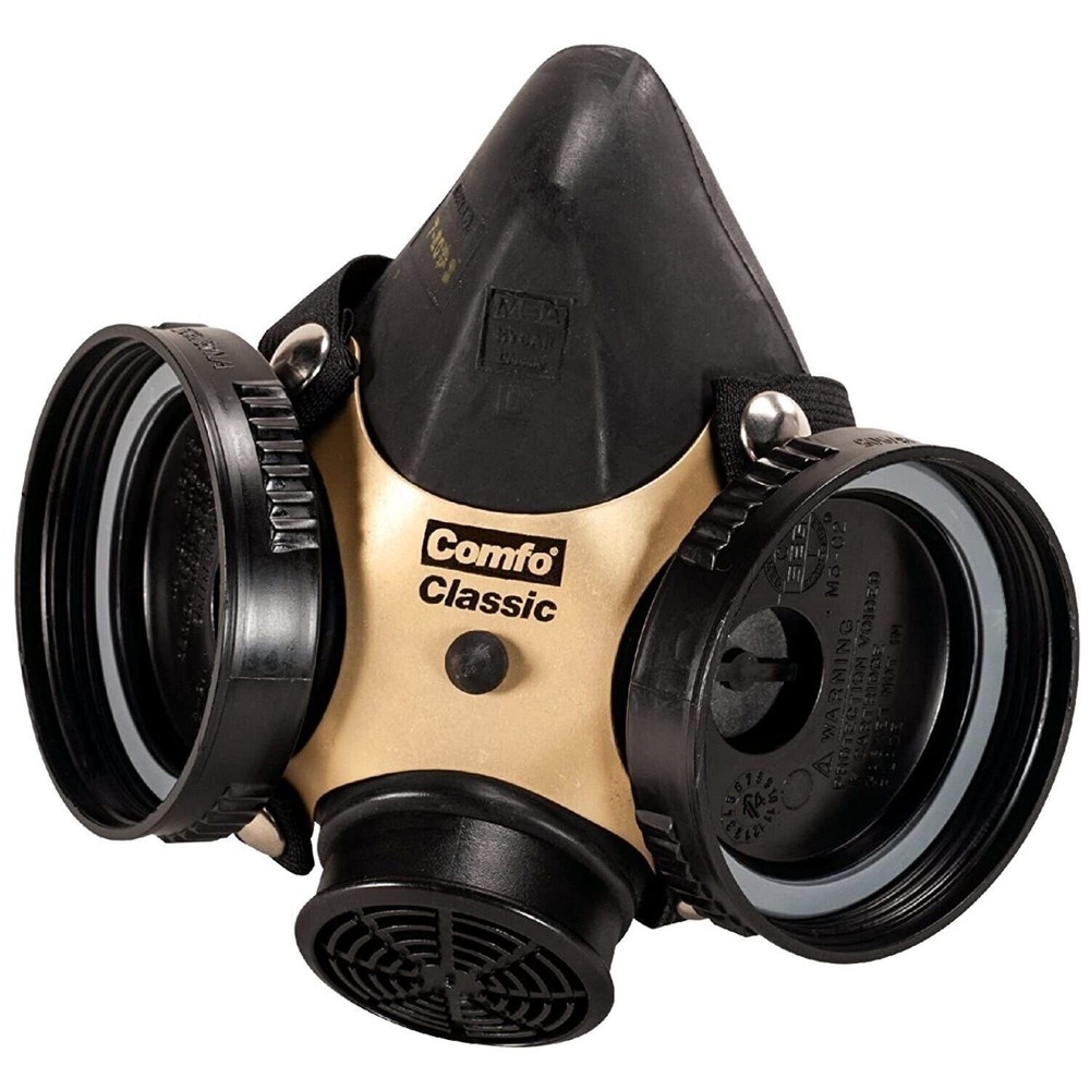 MSA 808073 Comfo Classic Respirators - Silicone - Large