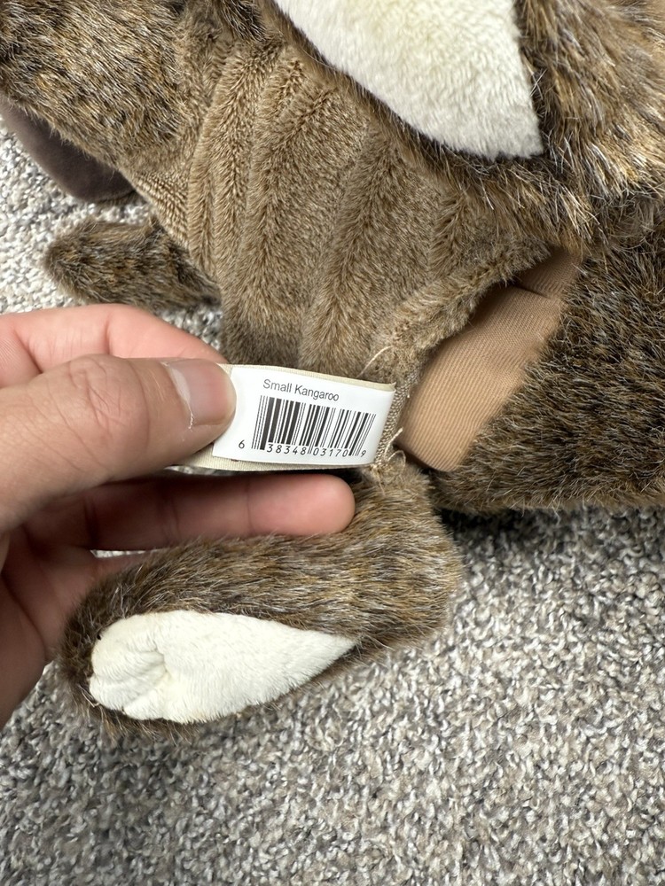 Folkmanis Small Kangaroo Hand Puppet Brown