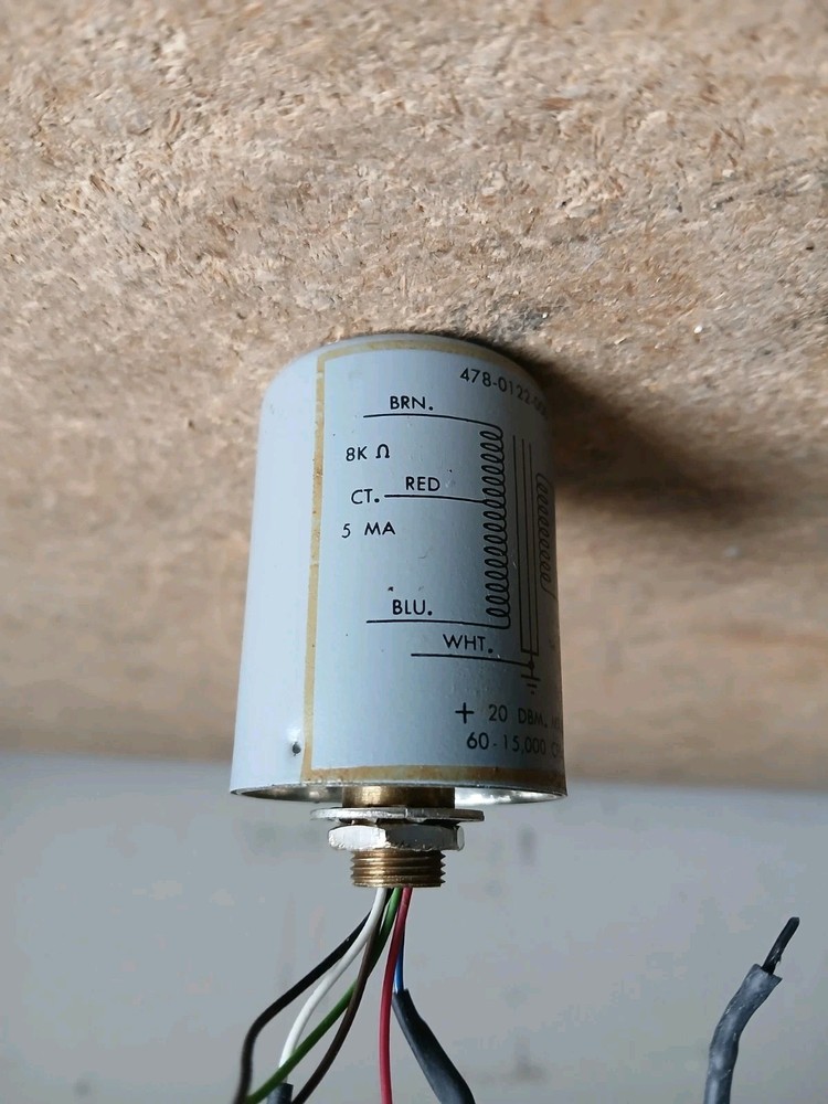 Triad Input Output transformer 8k to 600 ohm Line