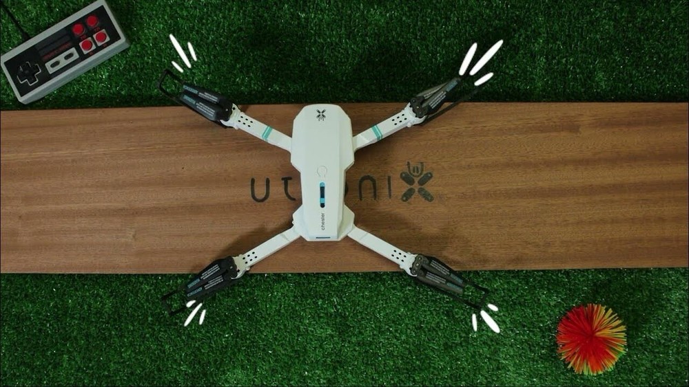Utronix Chester FPV WiFi Camera Drone – Foldable QuadCopter with HD Camera
