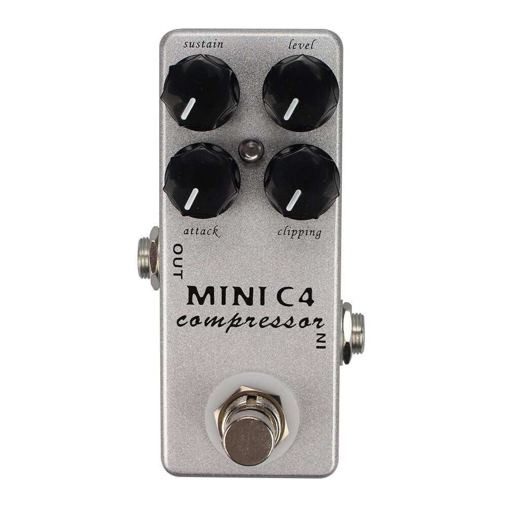 MINI C4 Compression Guitar Pedal True Bypass Compression Effect Pedal