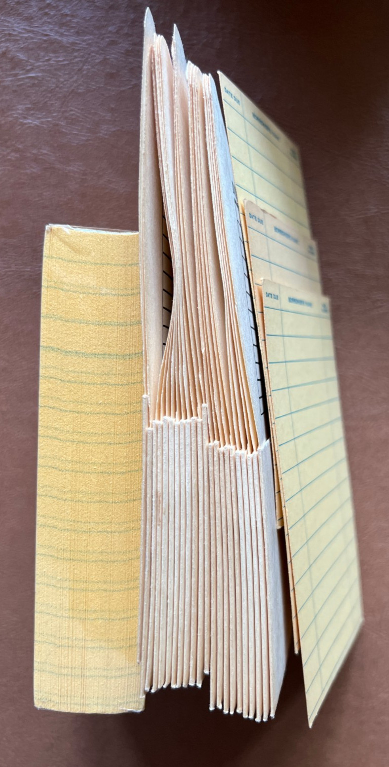 VTG Sealed Demco 32-239 Deck of Library Check Out Cards (x1) Book Pockets (x22)