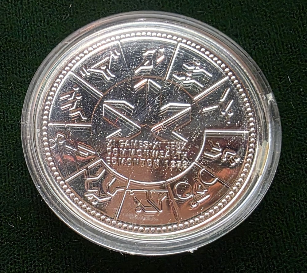 1978 CANADA PROOF SILVER DOLLAR COIN EDMONTON