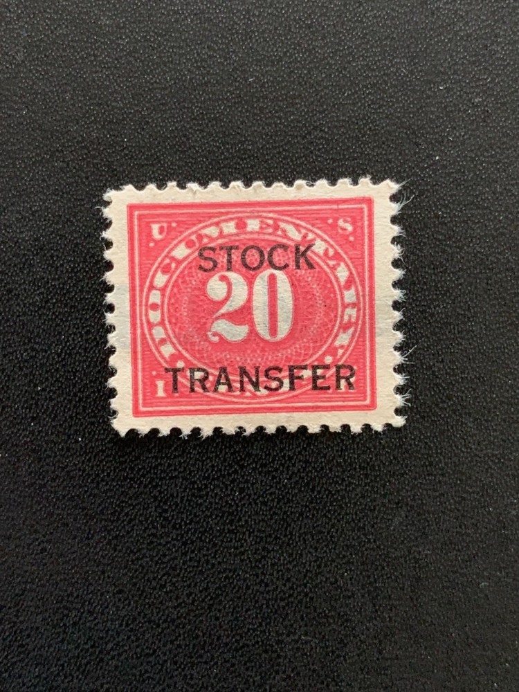 Scott # RD6 - Stack Transfer Stamp -Used