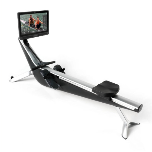 Hydrow Origin Rowing Machine with Immersive 22" HD Rotating Screen - Stows Uprig