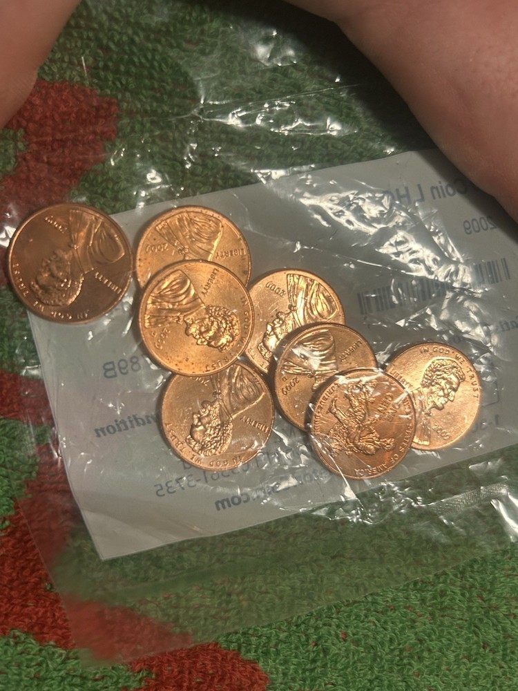 2009 Lincoln Bicentennial Small Cent Uncirculated Set, 4 Reverse Designs