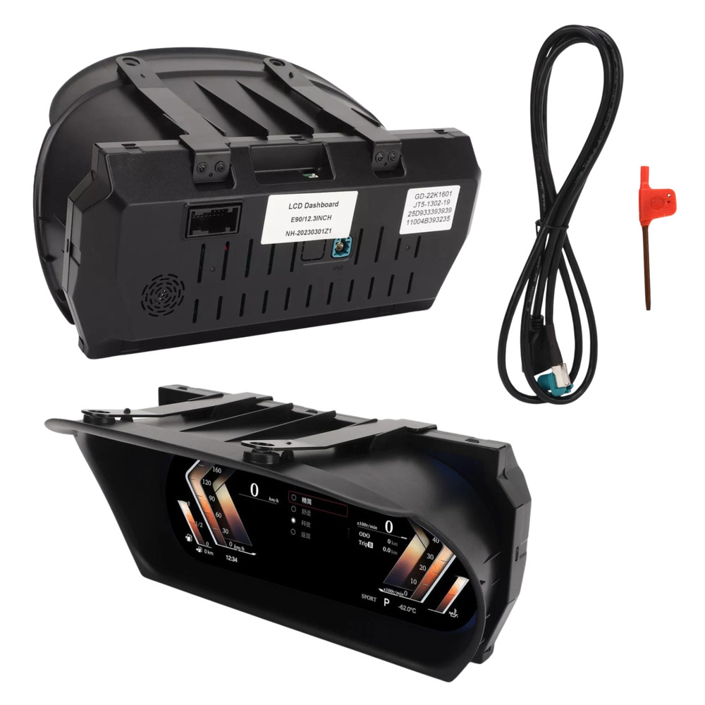 BMW E60 E61 E63 CarPlay Tacho Digital Dashboard Virtual Cockpit Cluster