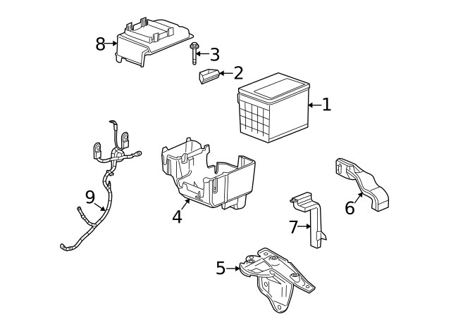 Genuine GM Support Bracket 25833179