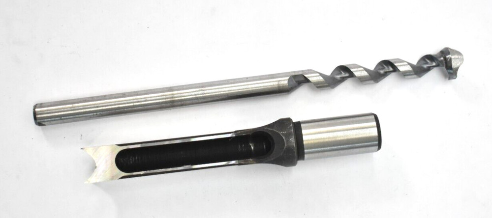 ArhaR Square Hole Drill Bit Square Auger Mortise Chisel Bit Tool Guide 12.7mm