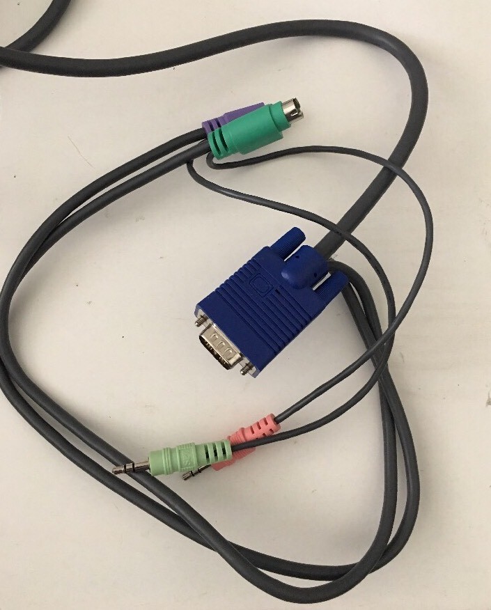 Trendnet Integrated 2-Port KVM Switch with Cables Model TK-209i