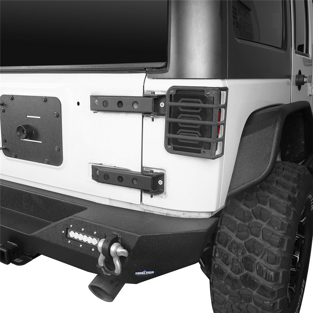 For Jeep Wrangler JK 2007-2018 Tailgate Hinge Set Door Hinge Replacement -2PCS