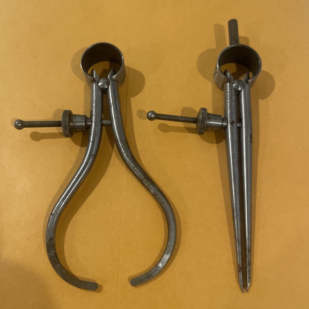 Vintage LUFKIN Two-Piece Precision Tool Lot