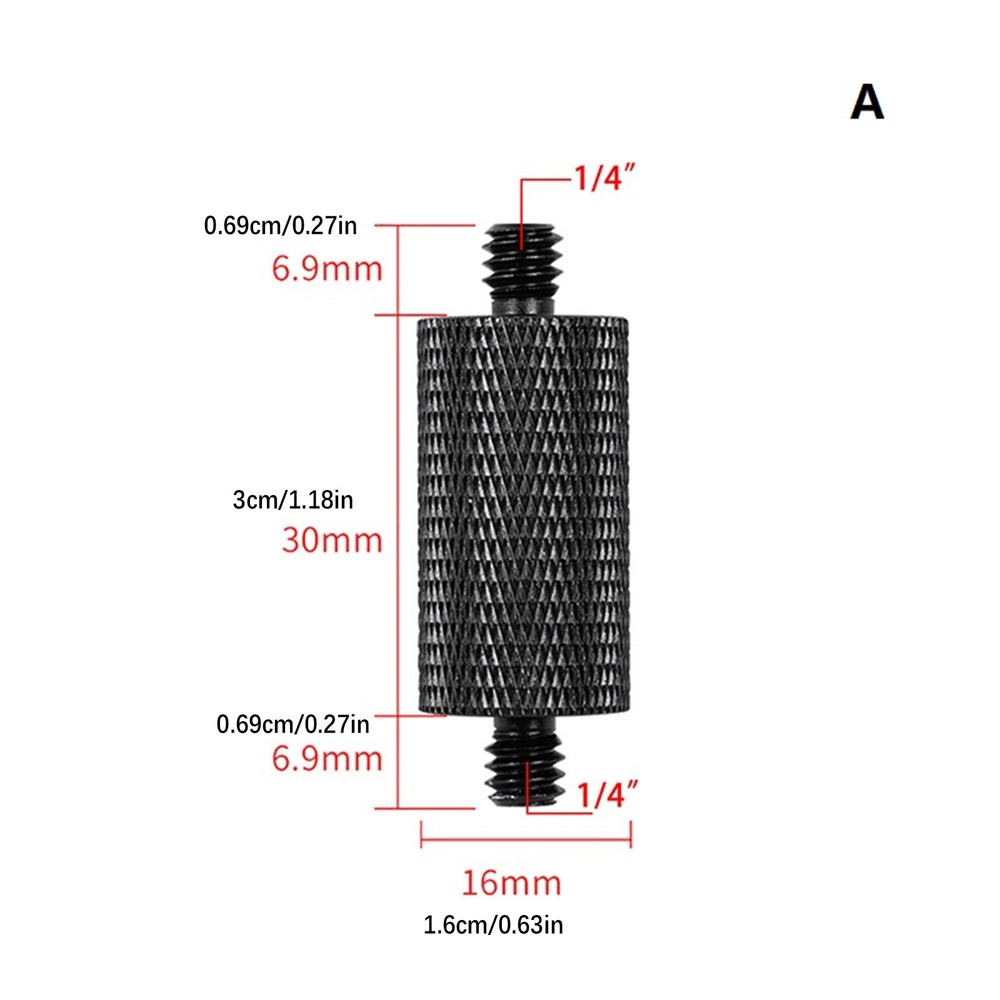 Muti-Function 1/4" to 1/4 Convert Screw Adapter Converter For Tripod Camera dd