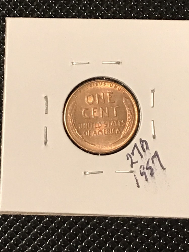 1957 Lincoln Cent MS RB