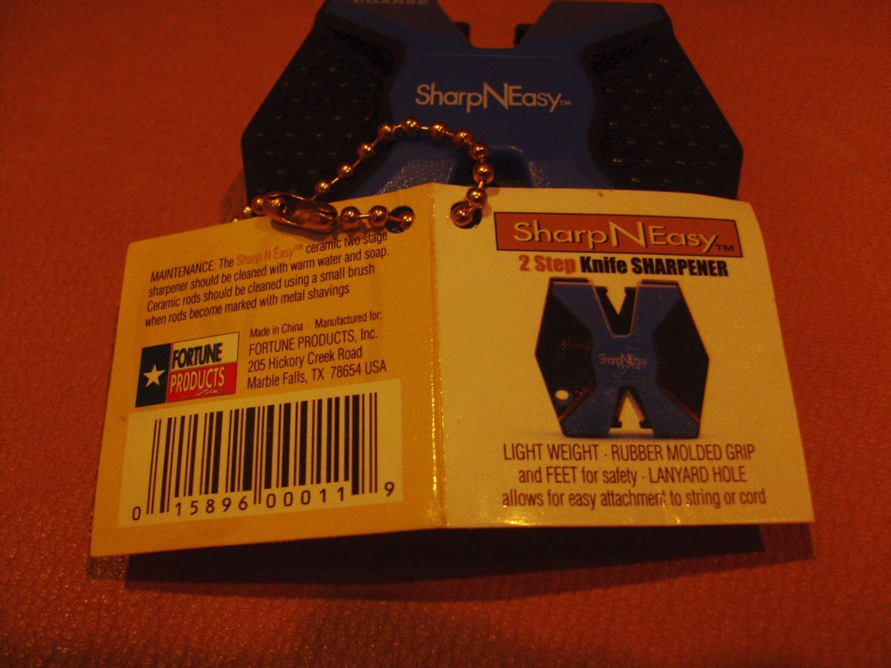 TWO-STEP KNIFE SHARPENER-NEW