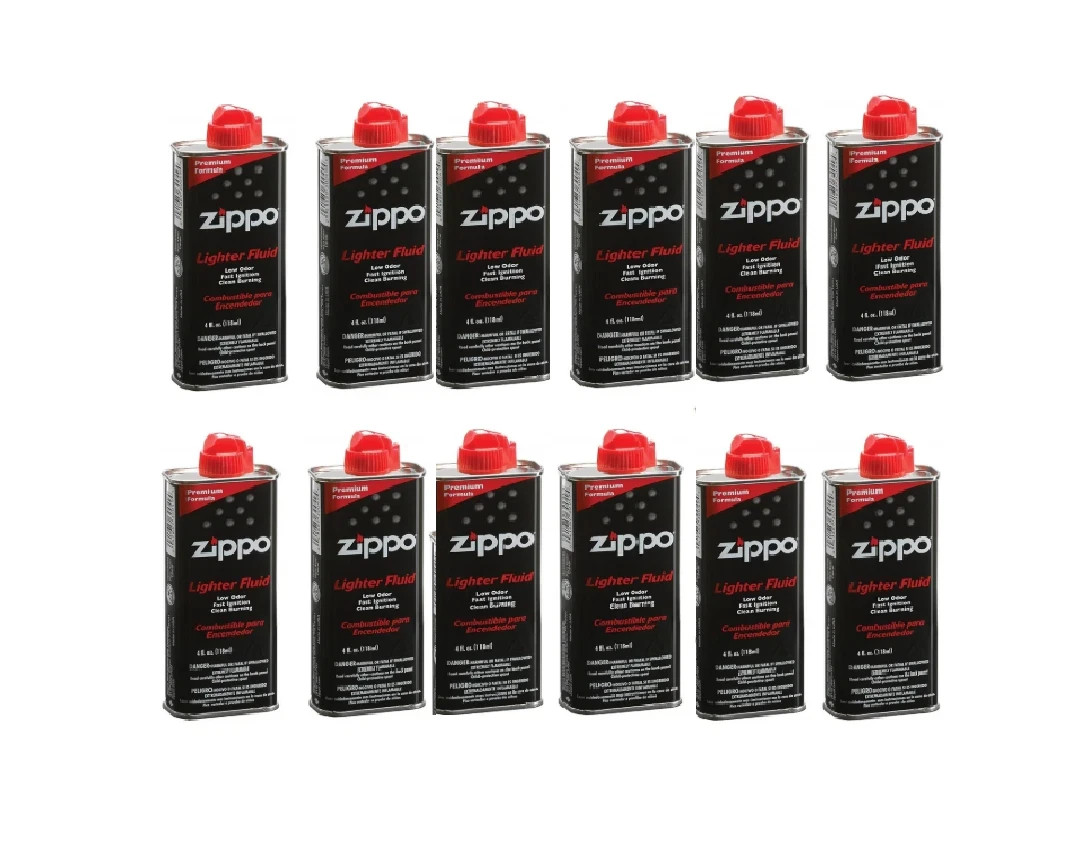 Zippo Lighter Fuel Fluid 12 oz  12 pack