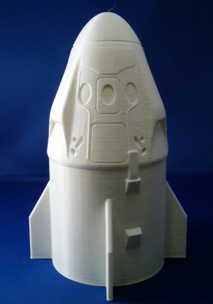 SpaceX Dragon Spacecraft Model, 1/48 Scale