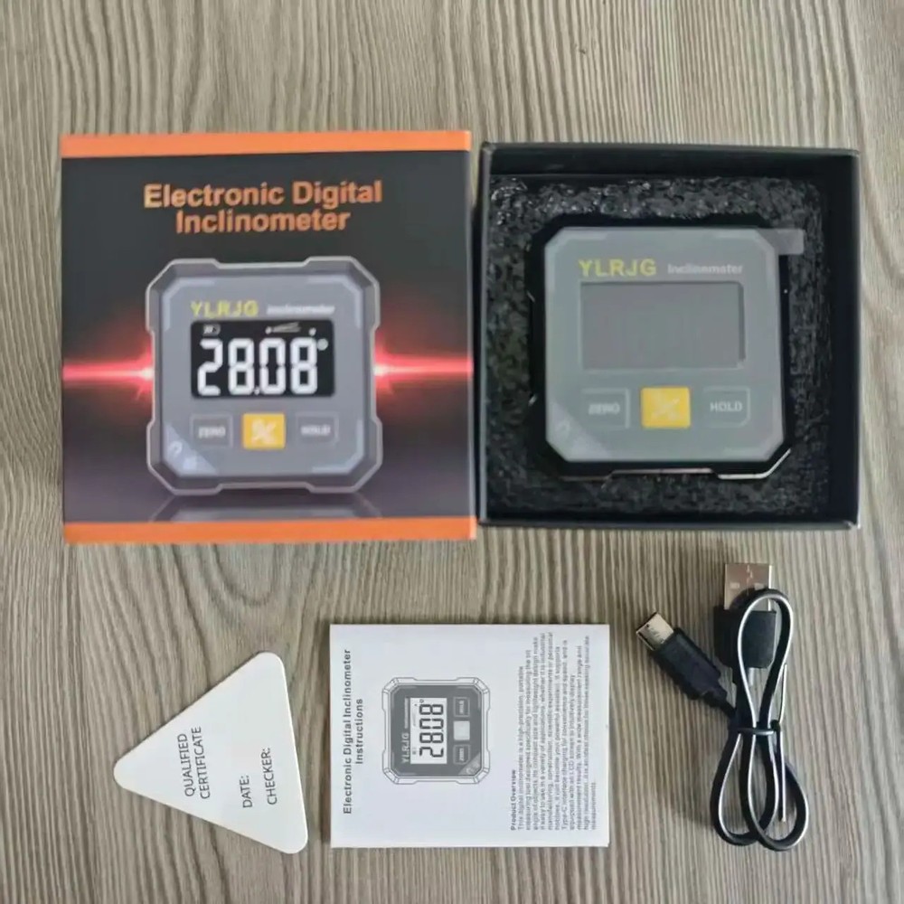 Four-sided Magnetic Digital Level High-Precision Angle Meter Inclinometer 2026