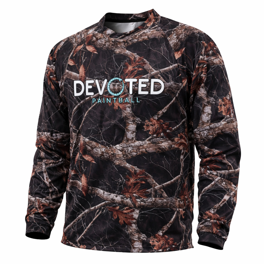 Devoted Shadow Timber Long Sleeve Jersey Sz 3XL