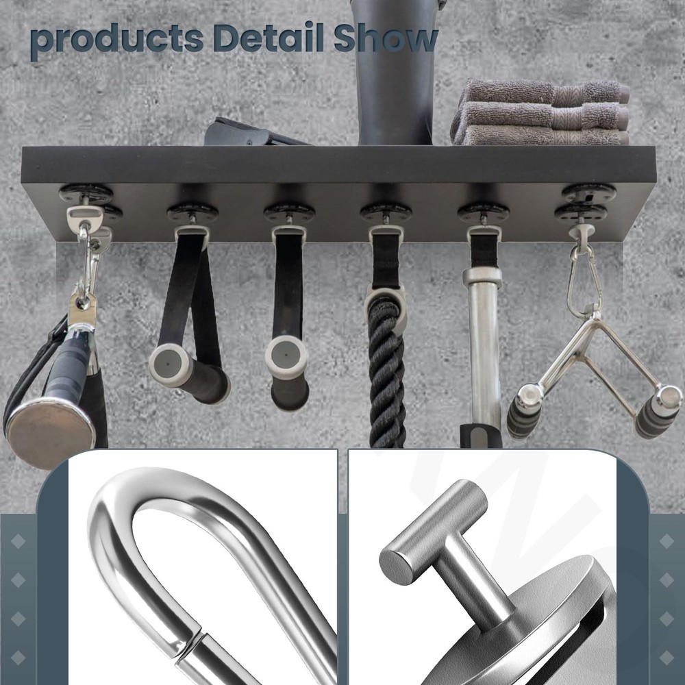 4 Pair T Lock Adapter W/Snap Hooks for Tonal Accessories, Accessory