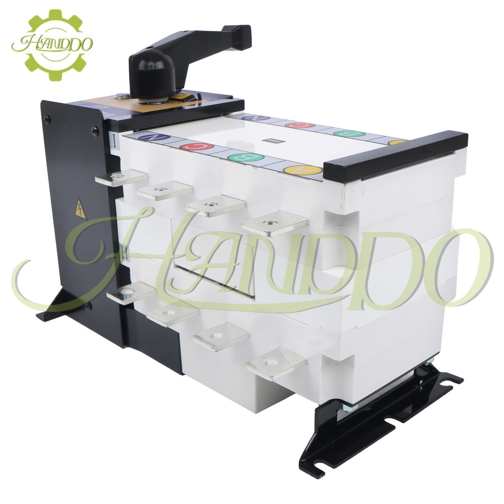 Industrial Automatic Transfer Switch 400A 4 Poles 110V 220V Grid to AC Generator