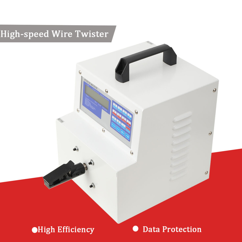 Automatic Wire Twisting Machine 110V Wire Twister High-speed Wire Twist Machine