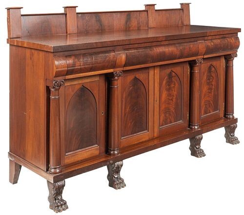 AMERICAN EMPIRE STYLE SIDEBOARD