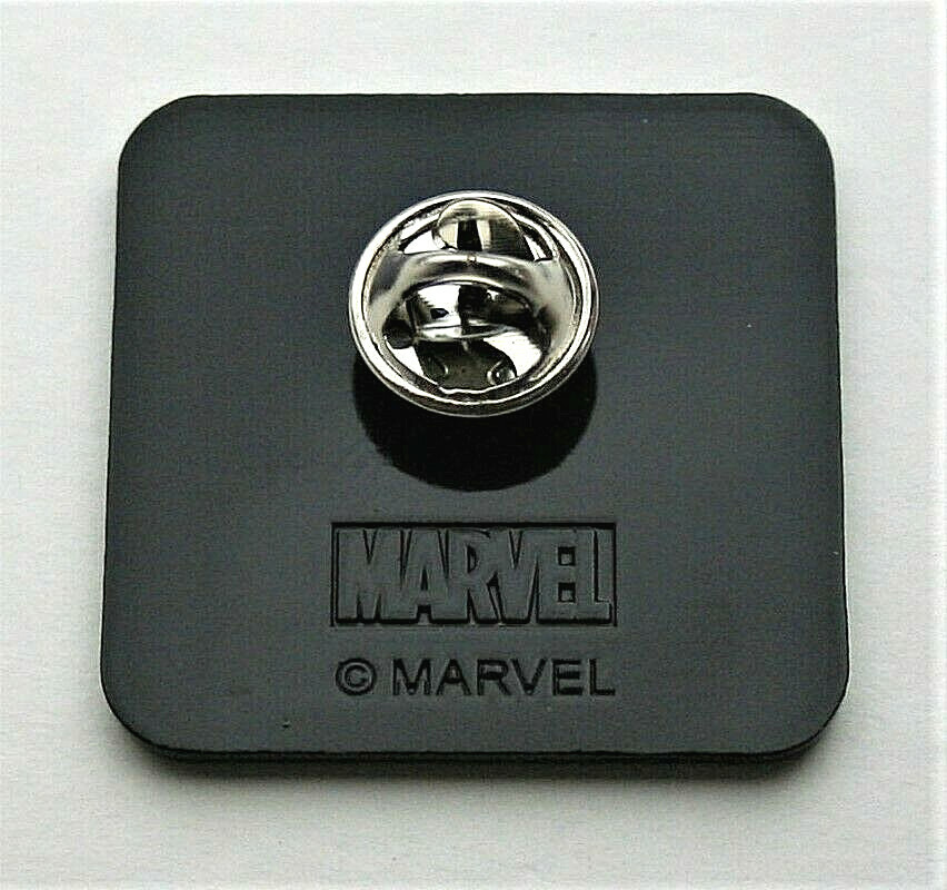 Marvel Comics Captain Marvel Black Enamel Pin New NOS MOC 2018 Lapel Hat