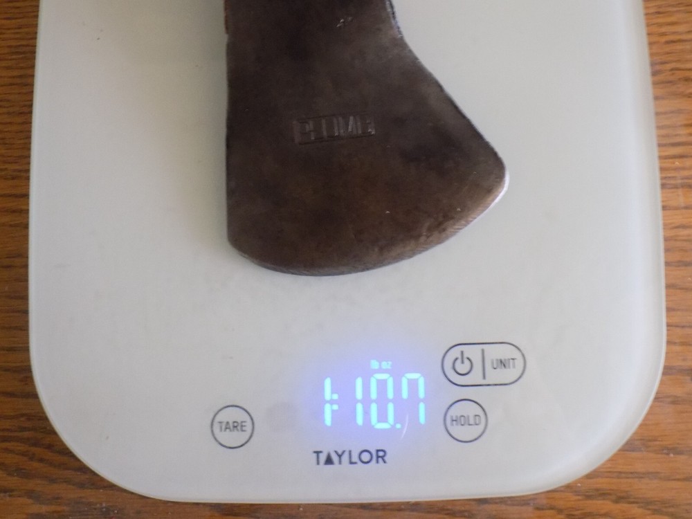 Nice 25.5 Oz. Plumb National 4" Single Bit Axe Head