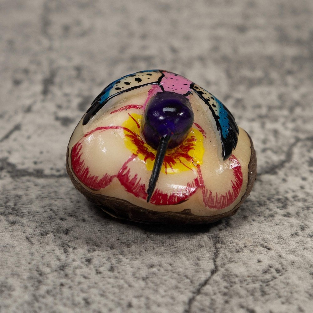 Hummingbird Tagua Carving