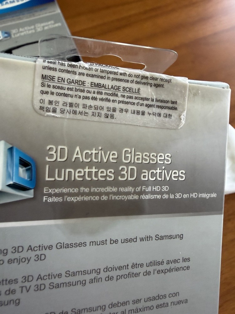Samsung SSG-3100GB 3D Active Glasses-2 Pair