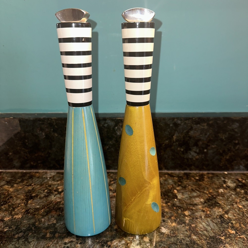 Rare PepArt Robert Wilhelm William Bounds Ltd Polka Dot Double Grinders Signed