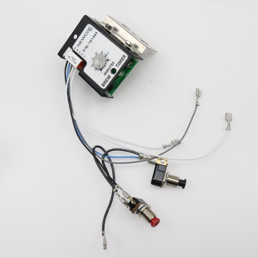 Newco 101365 4-Minute Brew Timer Panel Assembly