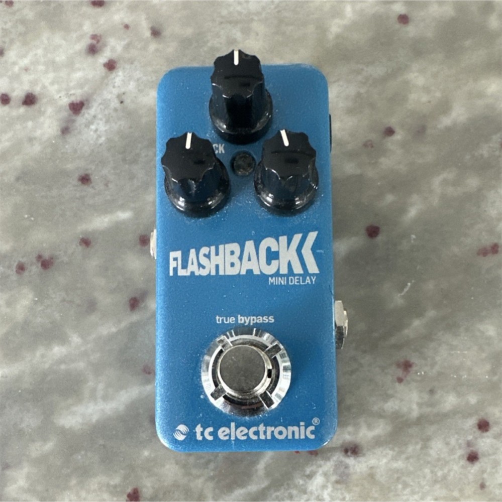 TC Electronic Flashback Mini Delay Digital Pedal Electric Guitar Blue